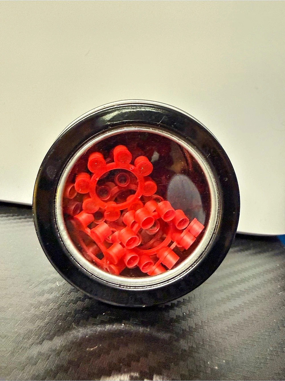 Toy Cap Gun Ring Caps Magnetic Storage Container